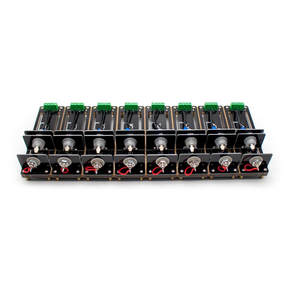 4-Draht Batteriekapazitätsprüfer Mit Halter Für 26650 AA AAA Knopfbatterien – 10A Max