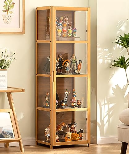 Vitrines avec portes vitrées pour un rangement de salon