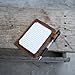 Distressed Genuine Leather Note Index Card Holder Slim Pocket Sleeve 3 x 5 Cover for Travel Minimalist Sleeve 3