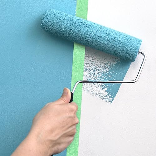 Image of Baluue Green Masking Tape 4 Rolls Paper Masking Tape for Painting DIY Crafts for Spraying Protection