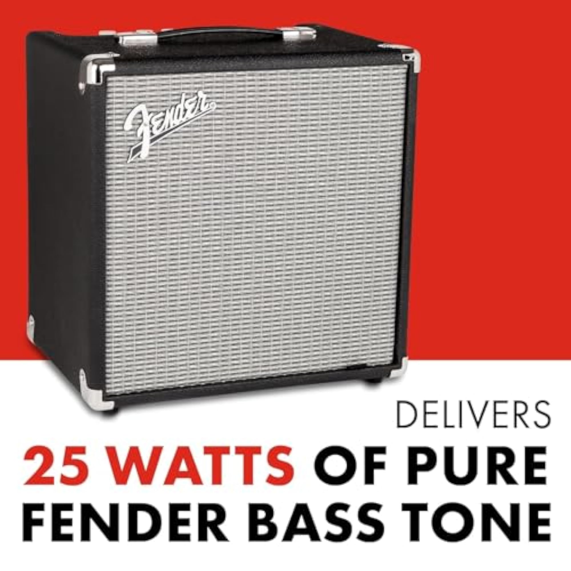 Rumble 25 Watt Bass Combo Amplifier with Cable & Polishing Cloth