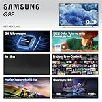 SAMSUNG 65-Inch Class QLED Q8F 4K UHD Smart TV (2025 Model) Q4 AI Processor, 100% Color Volume with Quantum Dot, AirSlim Design, Endless Free Content, Samsung Vision AI, Alexa Built-in - Image 3