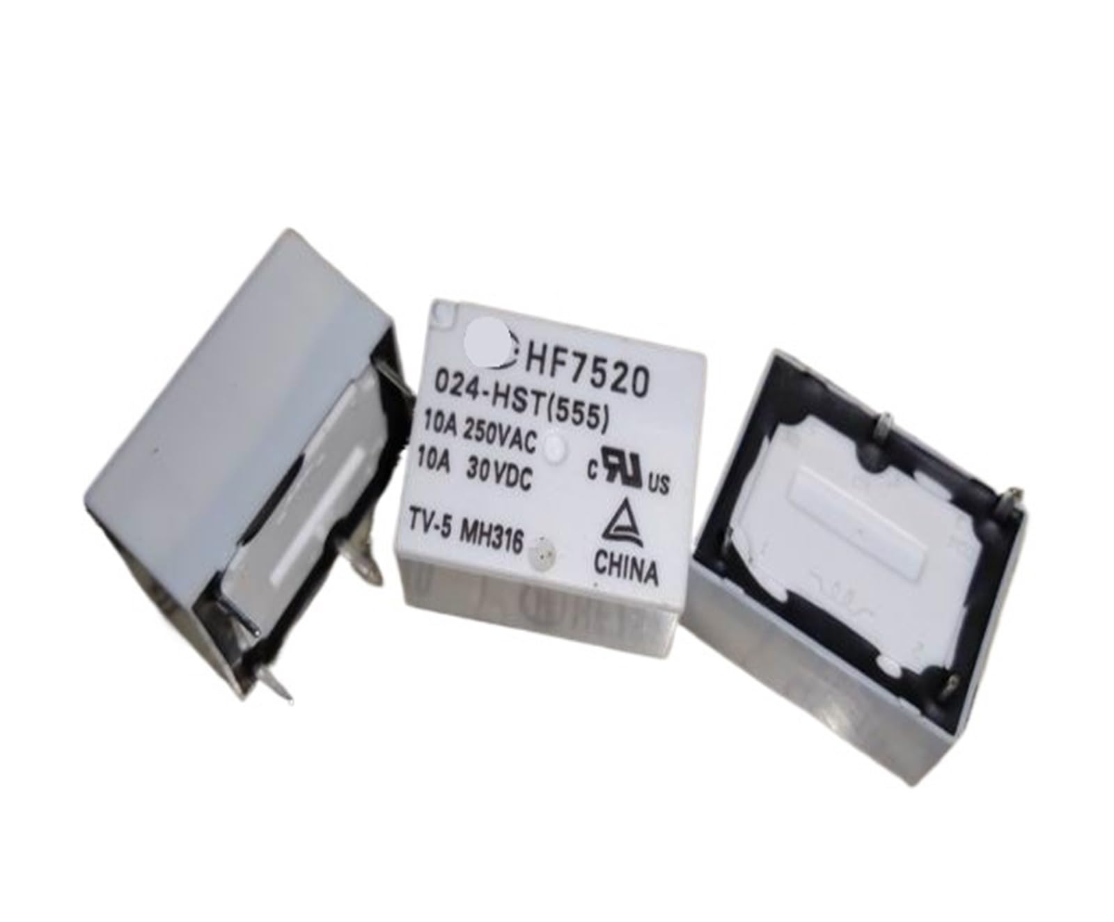 YZWRWRMKTB 1pc HF7520 024-HST(555) (7520A-12V/24V-16A) Relay 4pins