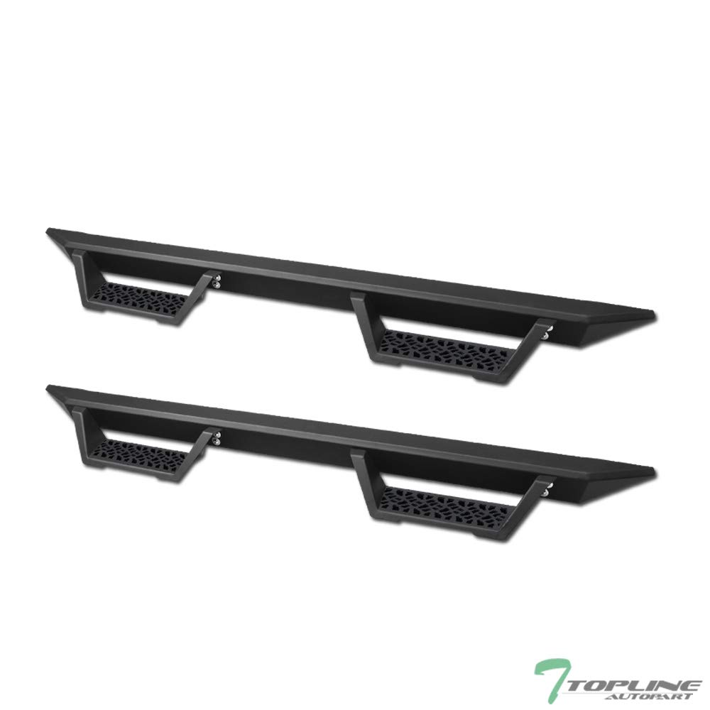 Buy Matte Black Modular Drop Step Side Nerf Bars Rail Running Boards