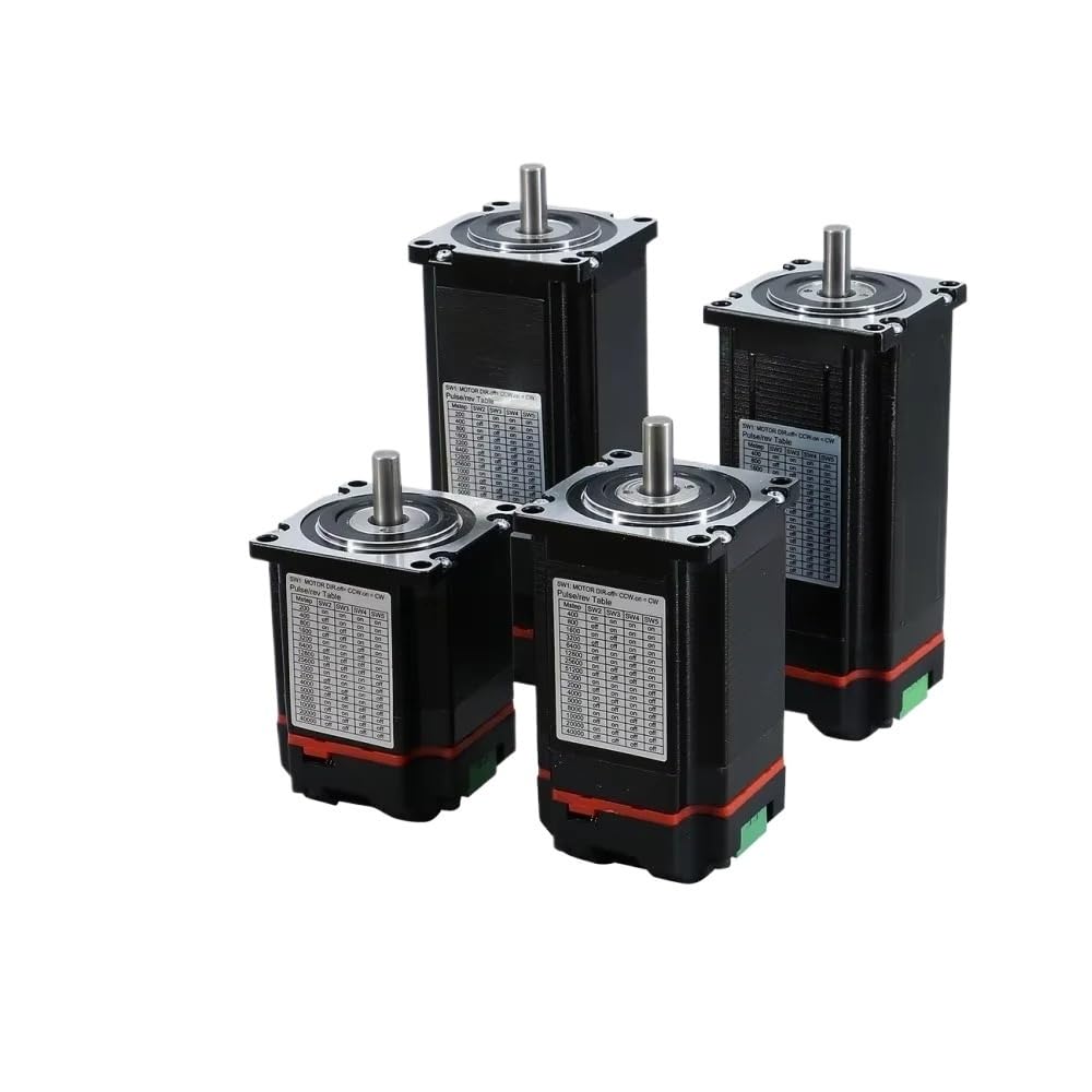 Nema23 Closed Loop Integrierter Motor 1,2 Nm 2 Nm 2,5 Nm 3 Nm Durchmesser 8 mm Hybrid Integrierter Servomotor mit Antrieb for CNC(57-56 1.5NM)