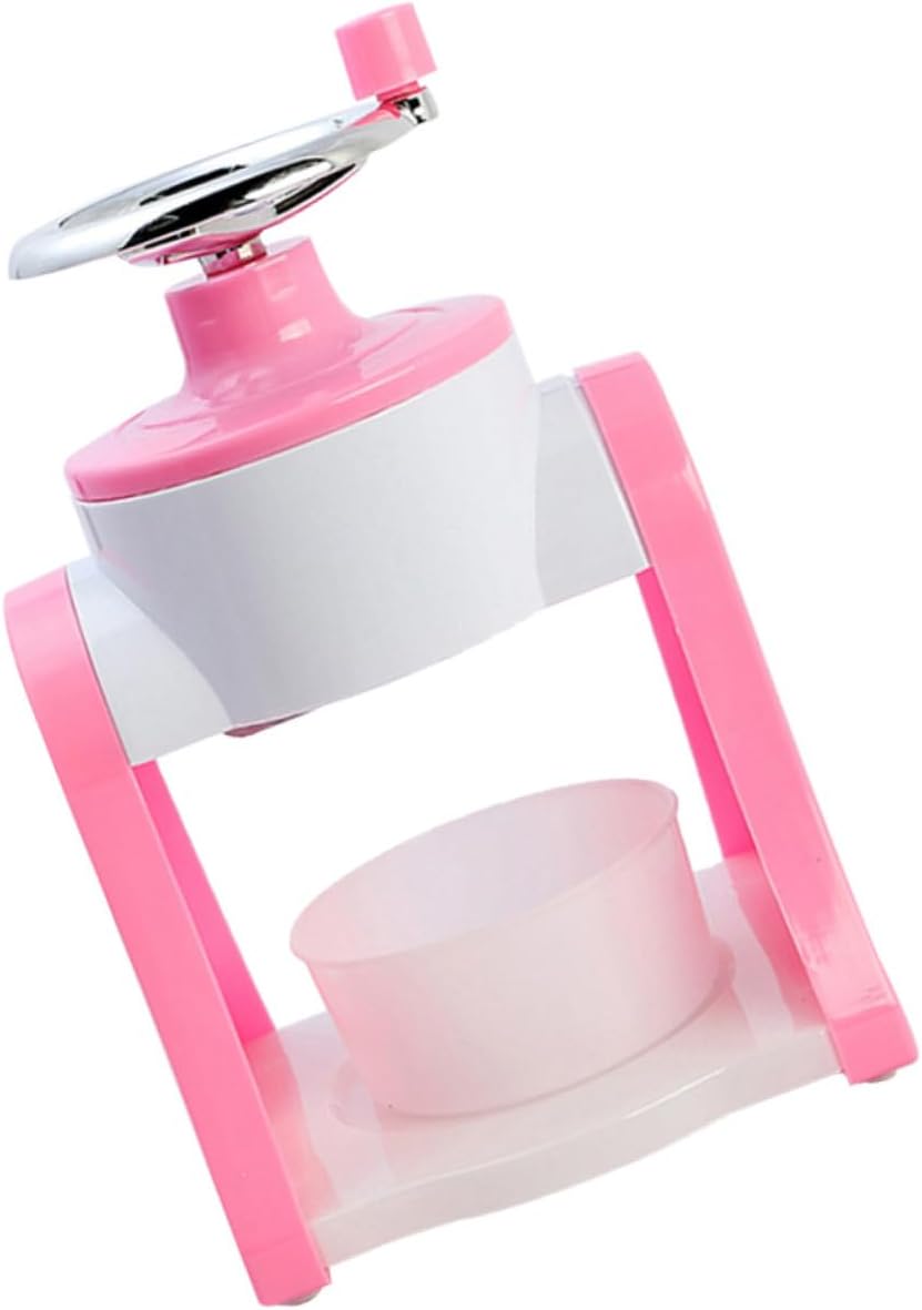 Manual Ice Crusher Hand Operated Kitchen Ice Shaver for Home Use Compact Design Easy to Use for Smoothies and Cocktails