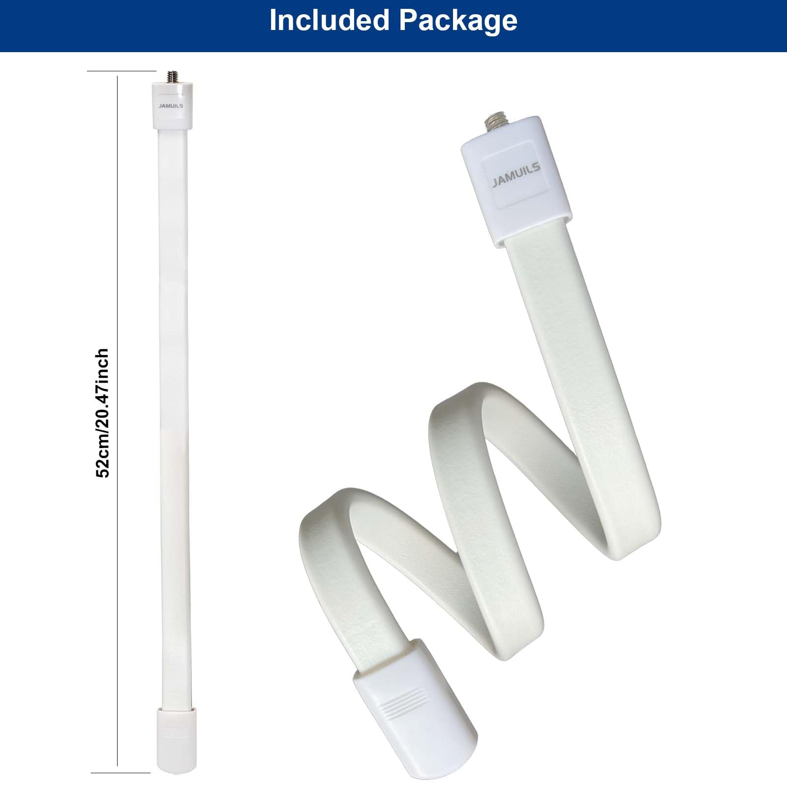 Soporte Flexible para Monitor de vídeo para vigilabebés con Tornillo de 1/4 Pulgadas, Soporte para cámara de vigilancia