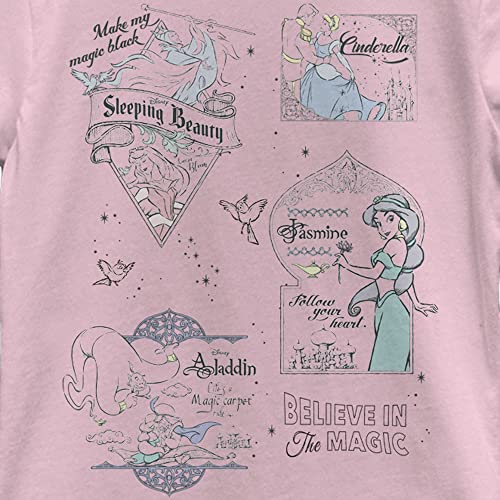 Disney Girl's Princess Positive T-Shirt2