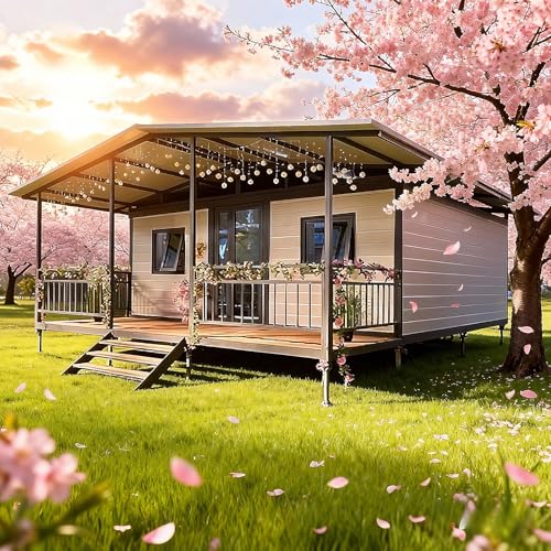 40ft 20ft Tiny Homes for Sale Prefab, Steel Expandable Container