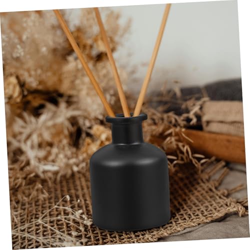 2 piezas de botellas difusoras de vidrio vintage recargables miniatura 5
