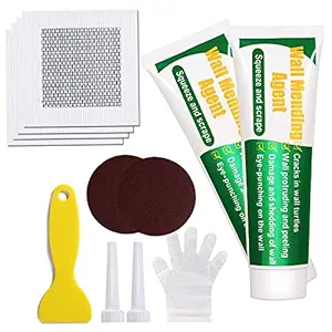 GAXmi Wall Patches Spackle Set Drywall Repair Kit with 2 Pack Putty 4pcs 6