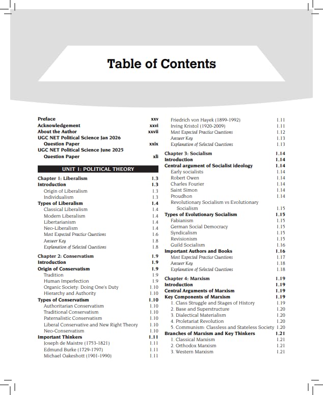 Image of Pearson UGC NET Political Science 4th Edition | For NET /SET /JRF | Solved 2025-26 Papers, Unit-wise PYQs, Political Theory, IR, Public Administration & Practice (UGC preparation series 2026)