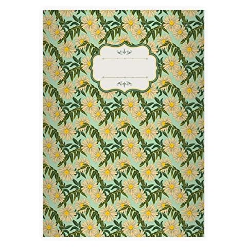 Kartenkaufrausch 16 edle florale Vintage DIN A5 Schulhefte Cover