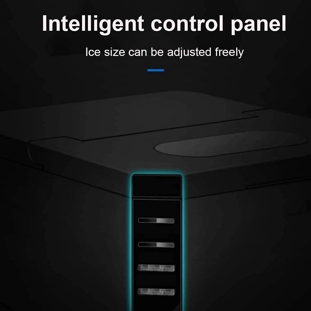 Amazon.co.jp: カウンタートップ製氷機マシン11KGブラックホーム
