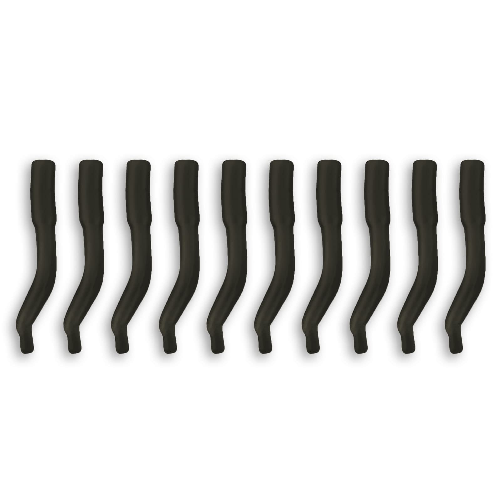Bank Tackle Tungsten Kickers Carp Fishing Rig Aligners Aggressive Hook Terminal Tackle Silt Black (x 20 Pack)