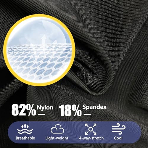 Boys'Compression Shorts Youth Athletic Base Layer for Sports, Basketball, Soccer, Running, Quick-Dry Shorts Ages 4–154