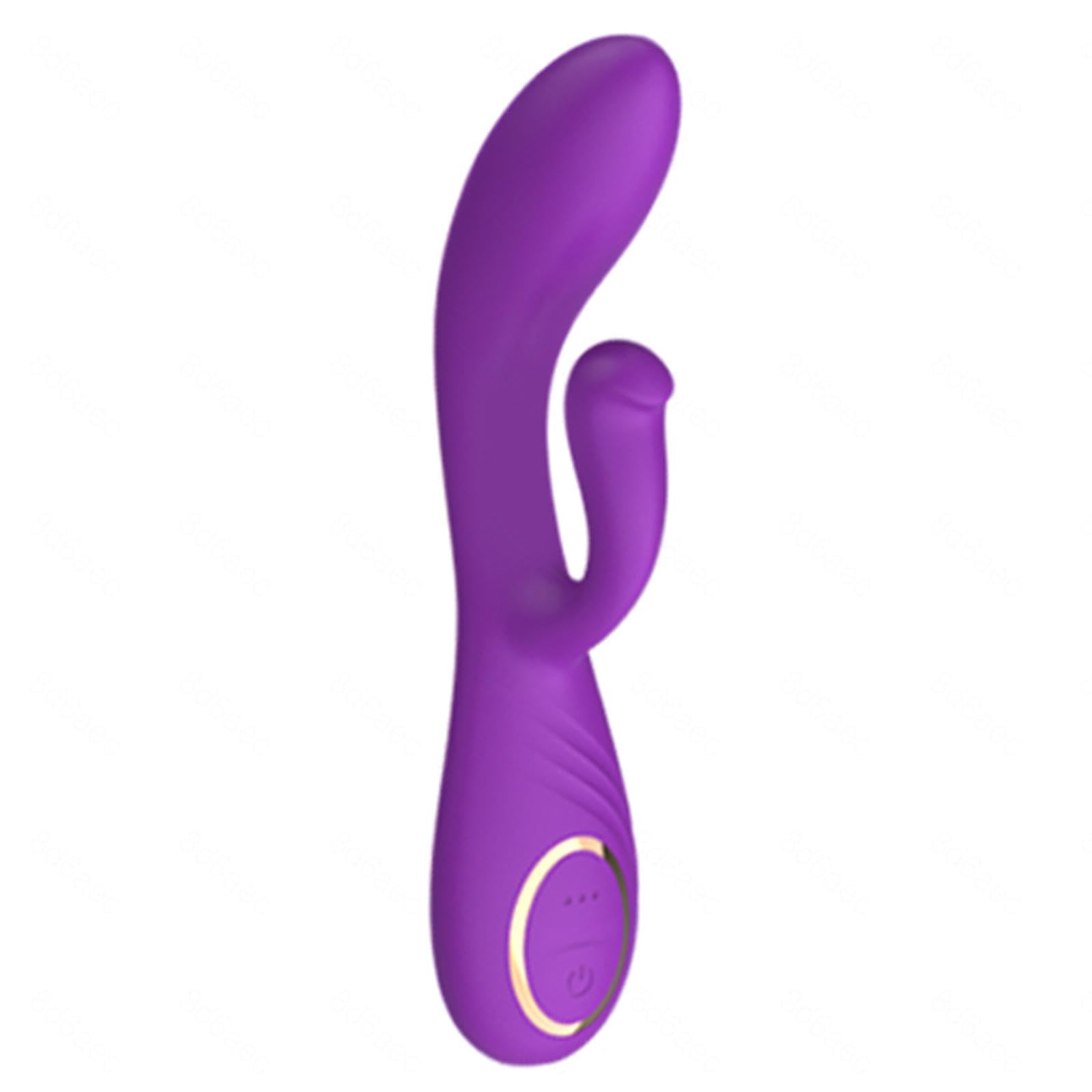 Vibratore G Spot Erotica Dildo Stimolatore Clitorideo Vibratore Massaggio punto G Vibratoreper Stimolatore Clitoride Femminile Dildo,Purple