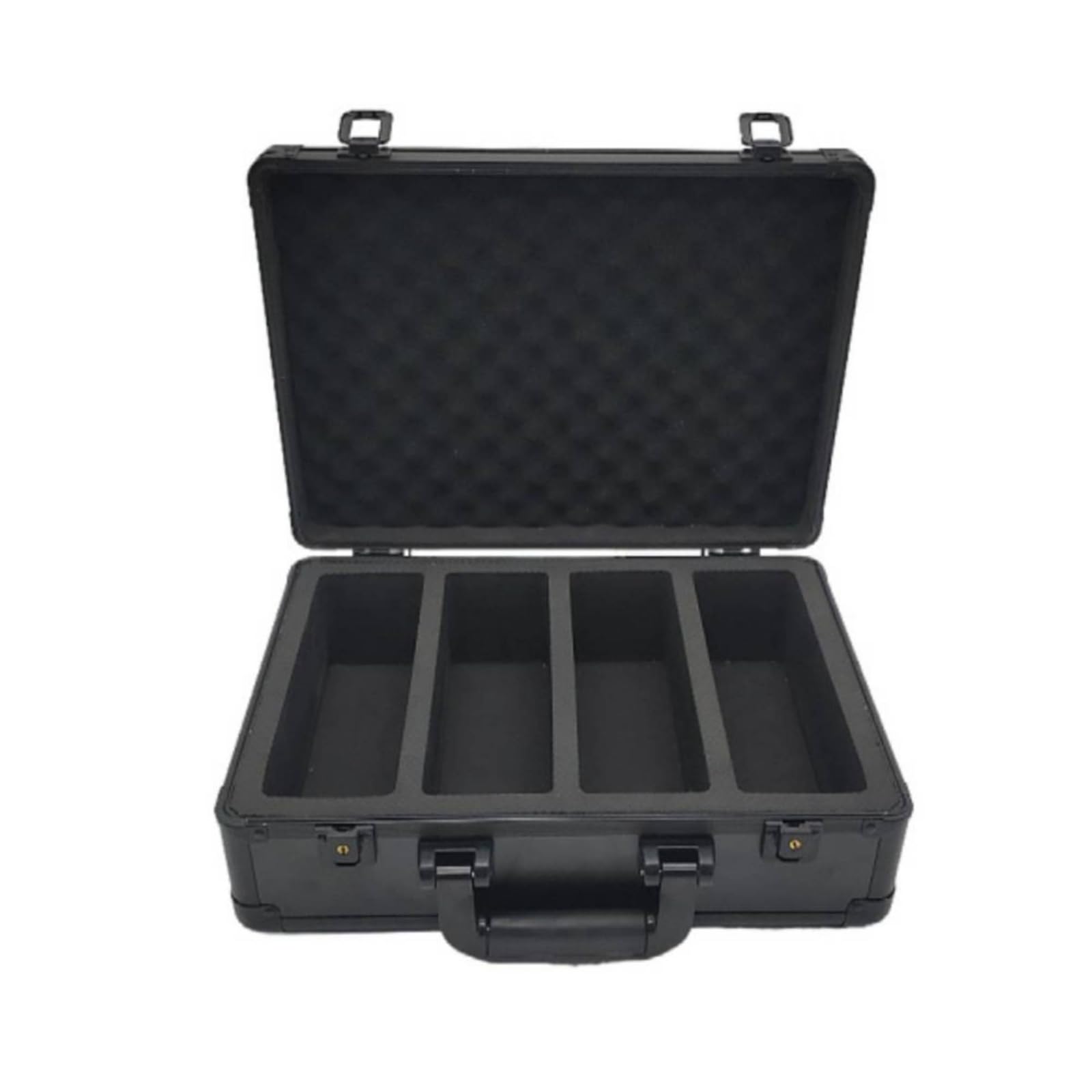 Maletín para Cartas Rígido Maletín para Cartas Coleccionables, Portátil, Viajes, 380x270x135mm, 4 Ranuras
