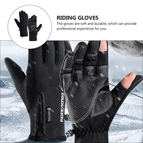 Luvas de pesca Besportble, luvas com 2 dedos para homens e mulheres, pesca, caça, fotografia, caminh