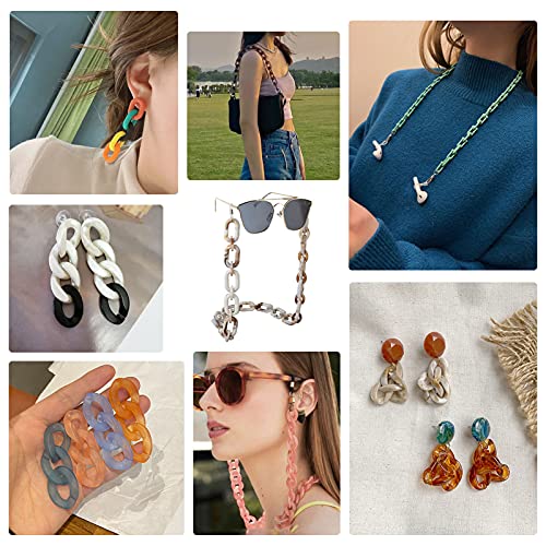 GORGECRAFT 5 strengen 39,37 inch acryl schakelketting sets - Image 6