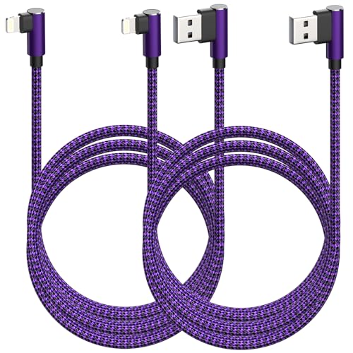 Câble Lightning 90 degrés 3m Quickeep pour recharger son iPhone au lit ou sur le canapé