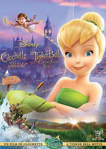 Clochette et la Fées à la Rescousse / Tinker Bell and the Great Fairy Rescue (Bilingual) [DVD]