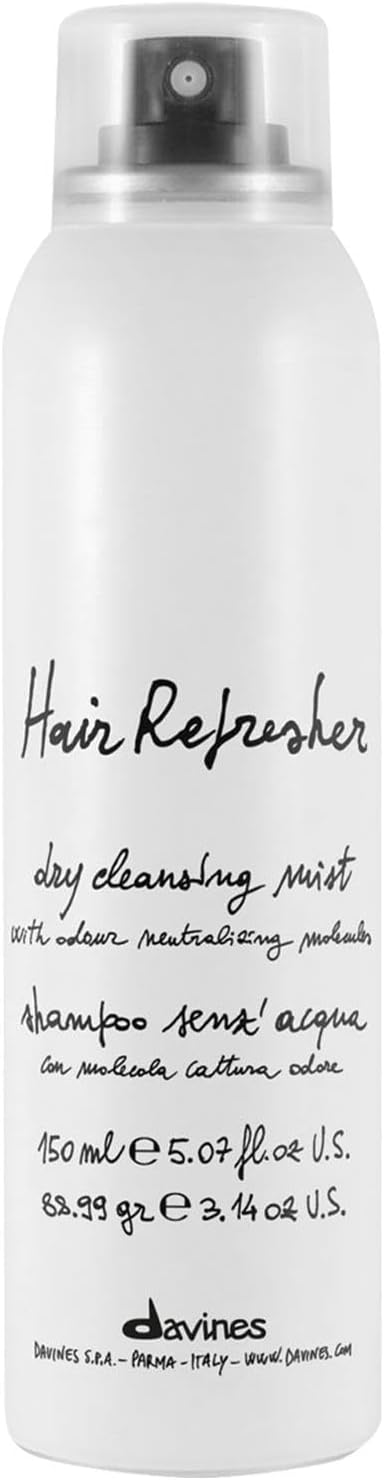 Hair Refresher Dry Shampoo, Oil-Absorbing Volumizing Spray - Instantly Cleans & Refreshes Hair without Water - Rice Starch Formula Leaves No White Residue or Build-Up, 5.07 Fl Oz