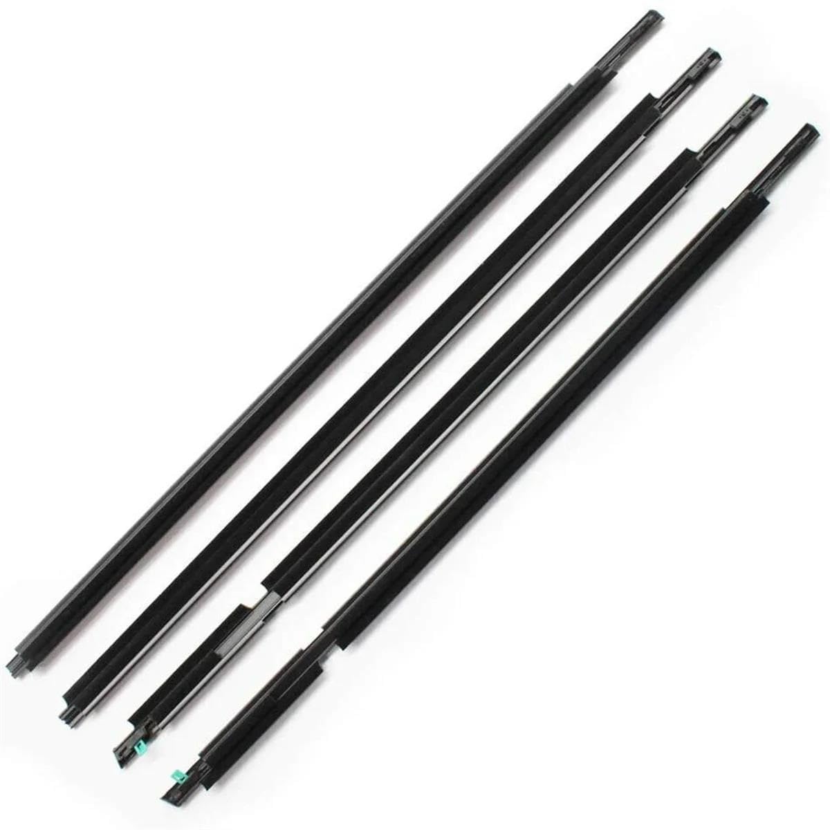 4PCS Car Outer Windows Rubber Weatherstrip Seal Strip for Toyota for Land Cruiser for Prado 120 Series for GX470 2003-2009 Car Window Seals