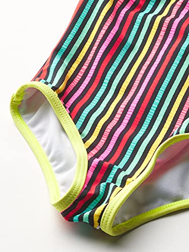 Image of kensie Girls' Stripe One Piece Swimsuit