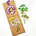 6pcs Tiny Natural Real Pressed Dried Flower for DIY Craft Jewelry Making Handmade Resin Ornament (Multi)