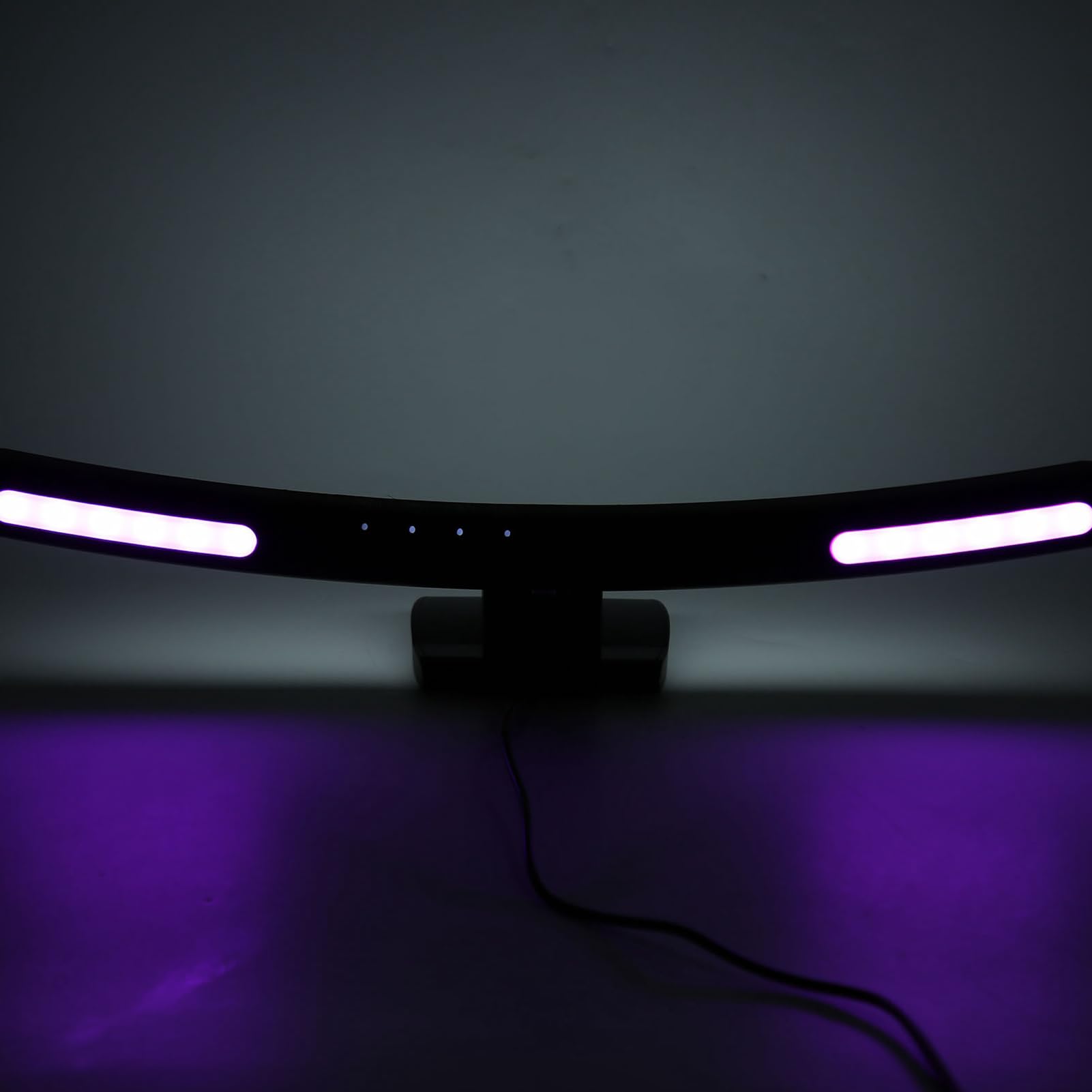 Lampe En Incurvé,Lumière Én Pc Incurvé,Tbest Lampe De Moniteur PlMignonne 5 V 1 A Barre Lumineuse De Moniteur Toucimming Asyméque Avec 7 Couleurs Rvb Pour Én Incurvé,Moniteur D'Ordinateur Lampmonitor