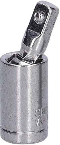 Miniatura 8 de Juego de 3 adaptadores de enchufe giratorio de acero al cromo vanadio de 1/4 pulgadas 3/8 pulgadas 1/2 pulgadas unidad universal conjunto de juntas