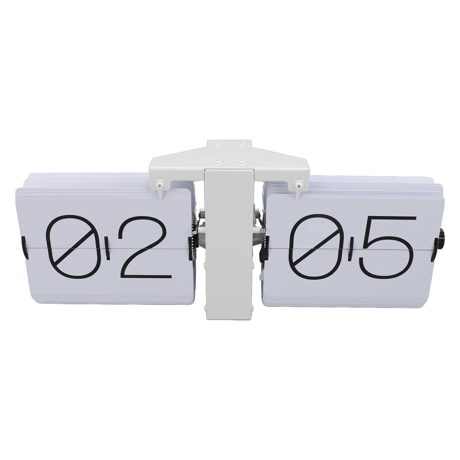 Horloges de Table, Rétro en Acier Inoxydable 304 PVC, Grande Horloge à Bascule Facile à Lire pour Dortoir (#1)