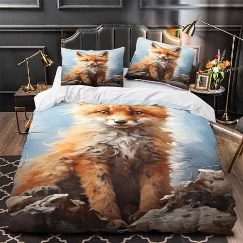 Housses de couettes double en microfibre douce lavable pour lit 2 personnes