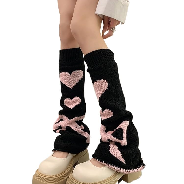 Y2K Leg Warmers - Gothic Harajuku Style With Buckle Details | Alternative Fashion