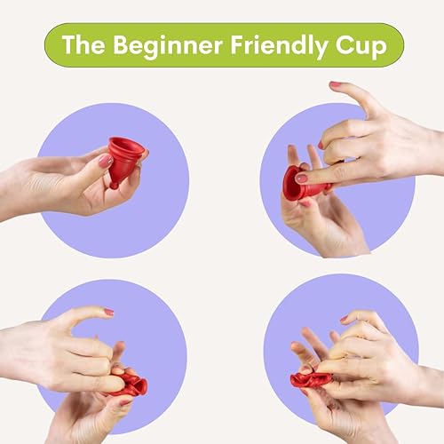 Miniatura 3 de Bfree - Taza menstrual sin fugas, reutilizable, ecológica, para higiene femenina, alternativa a almohadilla de tampón para adolescentes y mujeres,