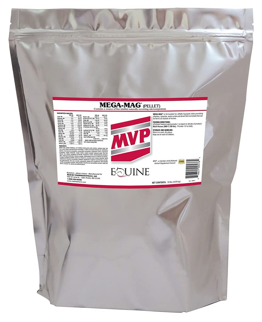 Mega-Mag (10lb) Balanced Multi Vitamin/Mineral Supplement for Alfalfa Hay Diets