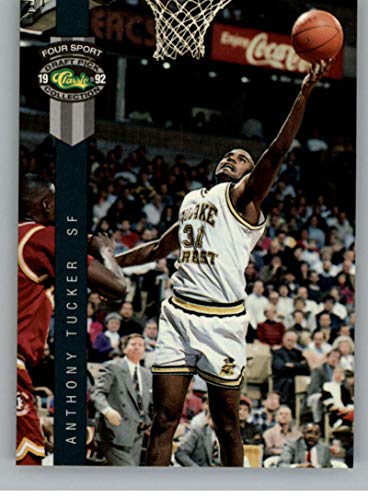 1992 Classic Four Sport #35 Anthony Tucker Wake Forest Demon Deacons MultiSport MultiSport Card NM-MT