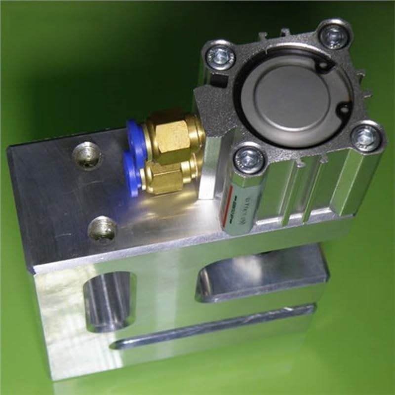 Small Round Hole Puncher Pneumatic Air Operated Punching Machine for Plastic Bags Packaging Machine Puncher - (Color: 7mm)