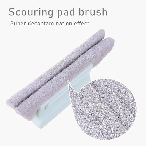 Kit 2 Limpador Janela Escova Limpeza Cantos Multiuso Janelas Cozinha Fogão Limpa Canto Pratico Micro