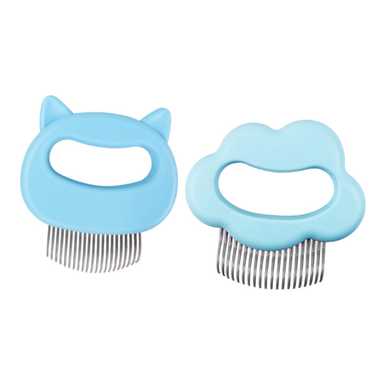 HEMOTON Multi-function Pet Brush Set Dog Massage Comb for Long Short Hair Kitten Brush