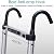 Telesladder Ladders Aluminumcopiladder Aluminumextension Ladder with Hook Pulley and Lengthen Stabiliser Bar - for Indoors and Outdoors - Suggests 150 Kg (Color : 1M/16.7