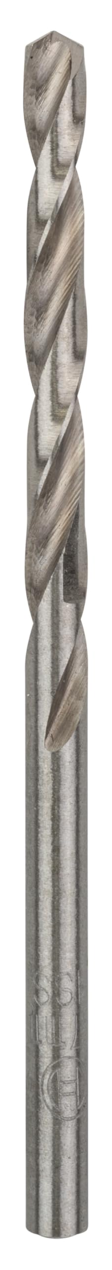 Bosch Silver 10X Pro Metal Hss-G Twist Drill Bit Standard Length (For Non-Ferrous Metals, Steel, Ø 4,70 Mm, Professional Accessory Rotary Drill/Drivers)