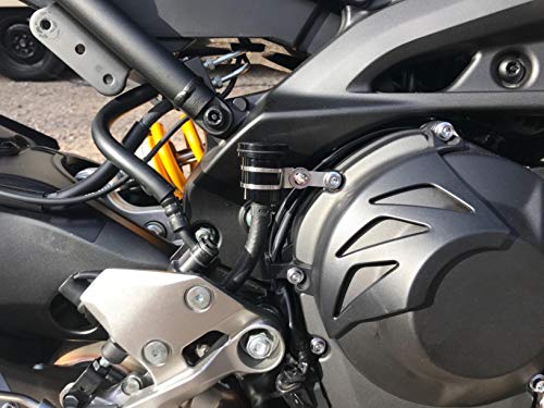 Aluminium Moto Frein Réservoir Réservoir ölzylinder Liquide de Frein avec conteneur Support pour YZF R1 R6 R25 R125 R3 - Image 4