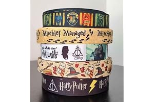 Wizard Grosgrain Ribbon Houses Mischief Managed