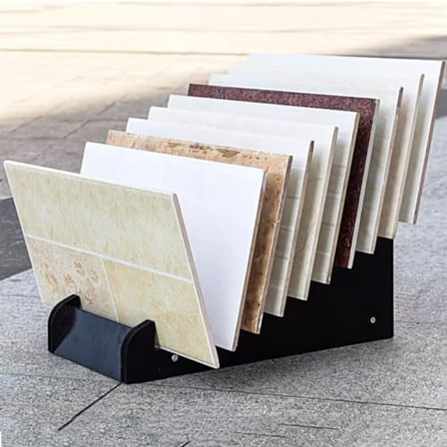 Soporte de exhibición de baldosas cerámicas vertical para muestras en ferias 5
