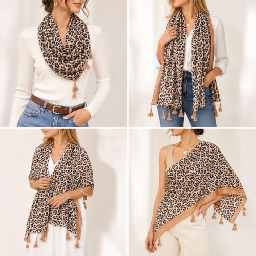 Image of FAIRYGATE Scarves & Shawls for Women Fashion Oversize Blanket Scarf with Fringes XXL Scarf