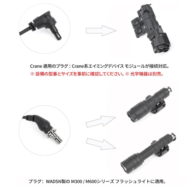 Amazon.co.jp: QIRUIMY タイプ (SF + Crane用プラグ) リモートデュアル