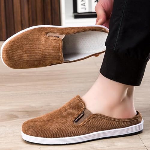 Casual Shoes, Men's Slip-on Loafers, Men's Summer Shoes, Training Shoes, Walking Shoes, Sports Shoes, Running Shoes, paedic Shoes, Trekking Shoes, Hiking Shoes, Lightweight, Comfortable (Coffee 73