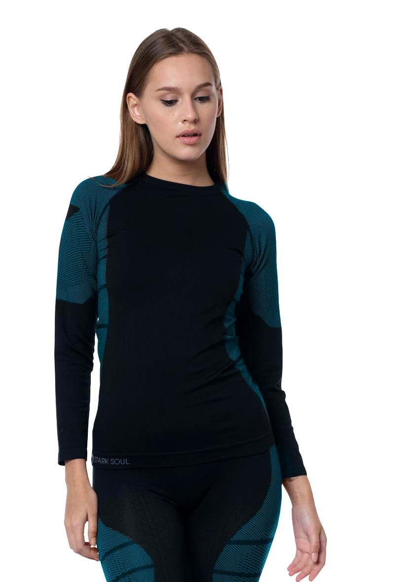 STARK SOUL Damska bielizna funkcyjna Seamless Ski, bielizna outdoorowa, do wyboru jako spodnie lub koszula